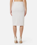 Elisabetta Franchi Logo Detail Skirt