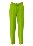 Elisabetta Franchi Logo Details Trousers