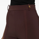 Elisabetta Franchi Logo Charm Pants