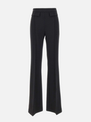 Elisabetta Franchi Trousers With Embroidered Logo