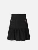 Elisabetta Franchi Linen Blend Skirt