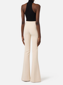 Elisabetta Franchi Trousers With Cut Outs And Slits
