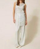 Twin Set Mini Dress With Paillettes