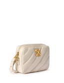 Bolso para cámara acolchado en blanco roto S