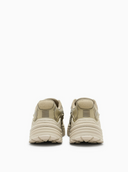 Emporio Armani Mesh And Suede Sneakers