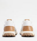 Tod's Sneakers In Pelle E Tessuto Tecnico