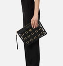 Elisabetta Franchi Mesh Bag With Rings
