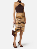 Elisabetta Franchi Tiger Skirt