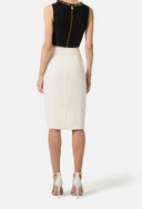 Elisabetta Franchi Top With Jewel Chain
