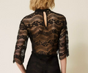 Camicetta Twin Set in pizzo macramè