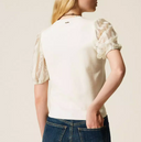 Maglia Twin Set in pizzo