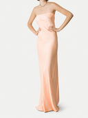 Forte Forte Long Dress In Envers Satin