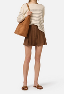 Shorts Elisabetta Franchi in Misto Lino