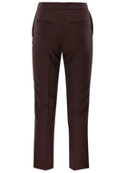 Pantaloni con charm logo Elisabetta Franchi