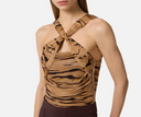 Body Elisabetta Franchi Con Stampa Tigre