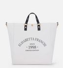 Borsa Tote Elisabetta Franchi In Tela