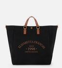 Borsa Tote Elisabetta Franchi In Tela