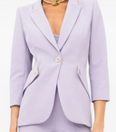 Giacca Elisabetta Franchi In Crepe Stretch Double Layer