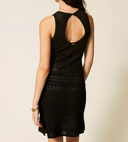 Abito corto in maglia floreale Twin Set