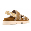 Mou Bio Sandal Suede Met Logo