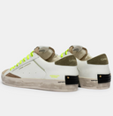 Crime London Distressed Army Green
