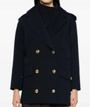 Elisabetta Franchi jas met dubbele rij knopen