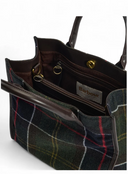 Barbour Barrhill 타탄 토트백
