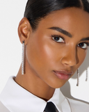 Elisabetta Franchi Strass-Ohrringe