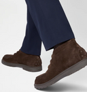 Zamszowe botki Tod's