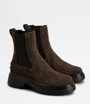 Tod's Stivaletto Chelsea in pelle scamosciata