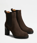 Zamszowe botki Chelsea Tod's