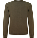 Col rond tricoté teint en pièce Woolrich