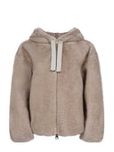 Herno Fur Jacket Made Of Polyester.