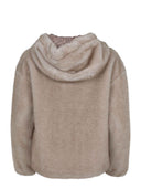 Herno Fur Jacket Made Of Polyester.
