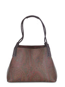 Shopping Bag "Libra" Made Of Paisley Jacquard