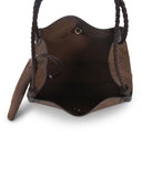 Shopping Bag "Libra" Made Of Paisley Jacquard
