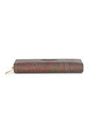 Etro Wallet In Coated Paisley Jacquard Leather