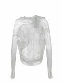 Alberta Ferretti Shirt Made Of Lace