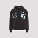 Angst voor God Angst voor God Baseball Club hoodie met halve rits
