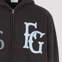 Angst voor God Angst voor God Baseball Club hoodie met halve rits