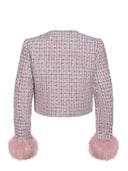 Self Portrait Jacket Made Of A Wool Blend