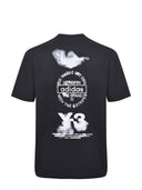 Y 3 T Shirt Made Of Cotton Blend.