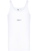 Identidades aleatorias Rib Tanktop logo