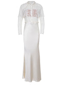 Self Portrait Dress Made Of A Polyester Blend