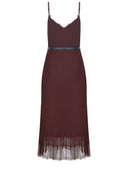 Self Portrait Dress Made Of Viscose.