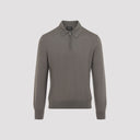 Brioni Long Sleeves Zip Polo