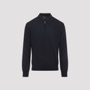 Brioni Long Sleeves Zip Polo