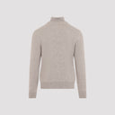 Brioni Half Button Up Sweater