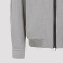 Brioni Zip Up Blouson Jacket