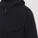 Cp Company Shell Padded Hooded Lens Jacket